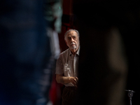 Director Francis Ford Coppola attends the Francis Ford Coppola Masterclass during the 19th Rome Film Festival at Sala Sinopoli in Rome, Ital...