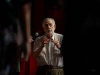 Director Francis Ford Coppola attends the Francis Ford Coppola Masterclass during the 19th Rome Film Festival at Sala Sinopoli in Rome, Ital...