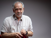 Director Francis Ford Coppola attends the Francis Ford Coppola Masterclass during the 19th Rome Film Festival at Sala Sinopoli in Rome, Ital...