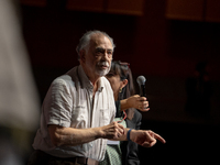 Director Francis Ford Coppola attends the Francis Ford Coppola Masterclass during the 19th Rome Film Festival at Sala Sinopoli in Rome, Ital...