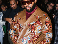 Khalid attends the Etro Fashion Show during the Milan Womenswear Spring/Summer 2025 in Milan, Italy, on September 18, 2024 (