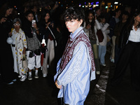 Ariete attends the Etro Fashion Show during the Milan Womenswear Spring/Summer 2025 in Milan, Italy, on September 18, 2024 (