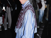 Ariete attends the Etro Fashion Show during the Milan Womenswear Spring/Summer 2025 in Milan, Italy, on September 18, 2024 (