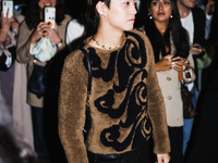 Kaito Takahashi attends the Etro Fashion Show during the Milan Womenswear Spring/Summer 2025 in Milan, Italy, on September 18, 2024 (