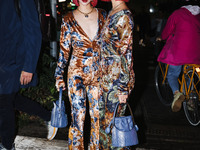 Amiaya attends the Etro Fashion Show during the Milan Womenswear Spring/Summer 2025 in Milan, Italy, on September 18, 2024 (