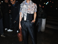 Bryanboy attends the Etro Fashion Show during the Milan Womenswear Spring/Summer 2025 in Milan, Italy, on September 18, 2024 (