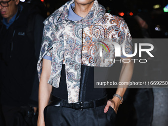 Bryanboy attends the Etro Fashion Show during the Milan Womenswear Spring/Summer 2025 in Milan, Italy, on September 18, 2024 (