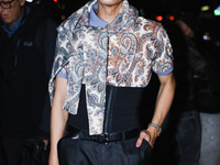 Bryanboy attends the Etro Fashion Show during the Milan Womenswear Spring/Summer 2025 in Milan, Italy, on September 18, 2024 (