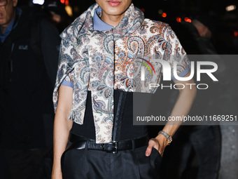 Bryanboy attends the Etro Fashion Show during the Milan Womenswear Spring/Summer 2025 in Milan, Italy, on September 18, 2024 (