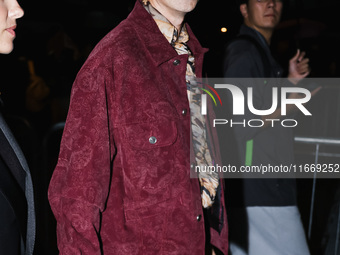 Diodato attends the Etro Fashion Show during the Milan Womenswear Spring/Summer 2025 in Milan, Italy, on September 18, 2024 (