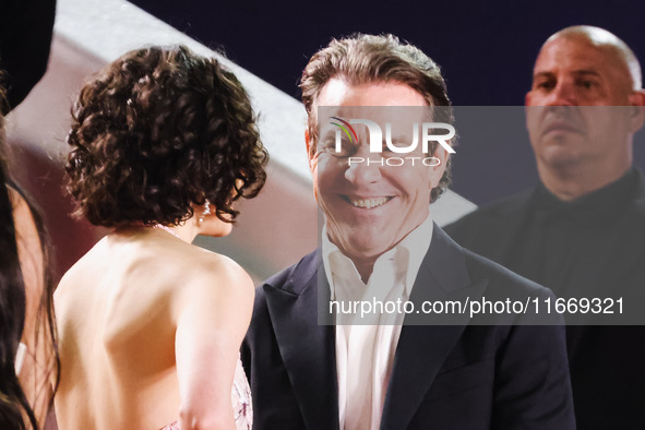 Dennis Quaid attends the red carpet for the premiere of The Substance during the 77th Festival de Cannes in Cannes, France, on May 19, 2024 