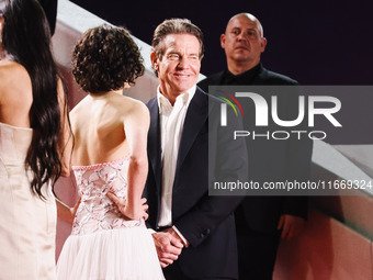 Dennis Quaid attends the red carpet for the premiere of The Substance during the 77th Festival de Cannes in Cannes, France, on May 19, 2024...