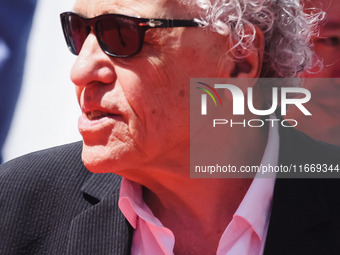 Abel Ferrara attends the red carpet for the premiere of Anora during the 77th Festival de Cannes in Cannes, France, on May 21, 2024 (