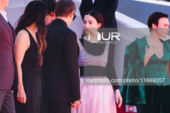 Mikey Madison attends the red carpet for the premiere of Anora during the 77th Festival de Cannes in Cannes, France, on May 21, 2024 