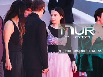 Mikey Madison attends the red carpet for the premiere of Anora during the 77th Festival de Cannes in Cannes, France, on May 21, 2024 (