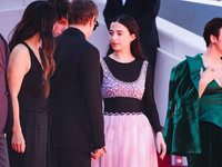 Mikey Madison attends the red carpet for the premiere of Anora during the 77th Festival de Cannes in Cannes, France, on May 21, 2024 (