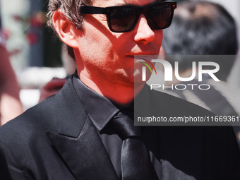 Sean Baker attends the red carpet for the premiere of Anora during the 77th Festival de Cannes in Cannes, France, on May 21, 2024 (