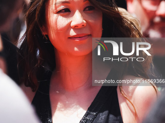 Samantha Quan attends the red carpet for the premiere of Anora during the 77th Festival de Cannes in Cannes, France, on May 21, 2024 (