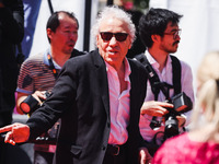 Abel Ferrara attends the red carpet for the premiere of Anora during the 77th Festival de Cannes in Cannes, France, on May 21, 2024 (