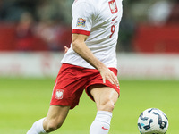 Robert Lewandowski  during UEFA Nations League match Poland vs Croatia in Warsaw Poland on 15 October 2024. (