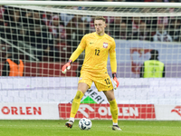 Marcin Bulka  during UEFA Nations League match Poland vs Croatia in Warsaw Poland on 15 October 2024. (