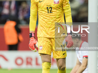 Marcin Bulka  during UEFA Nations League match Poland vs Croatia in Warsaw Poland on 15 October 2024. (