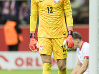 Marcin Bulka  during UEFA Nations League match Poland vs Croatia in Warsaw Poland on 15 October 2024. (