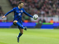 Ivan Perisic  during UEFA Nations League match Poland vs Croatia in Warsaw Poland on 15 October 2024. (