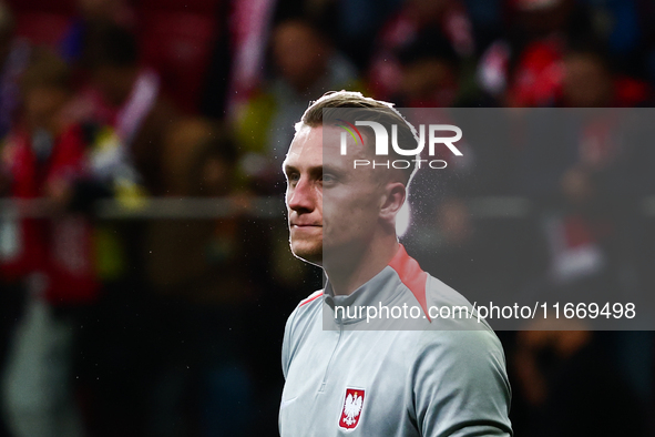 Marcin Bulka of Poland before UEFA Nations League football match Poland - Croatia at National Stadium in Warsaw, Poland on October 15, 2024....