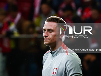 Marcin Bulka of Poland before UEFA Nations League football match Poland - Croatia at National Stadium in Warsaw, Poland on October 15, 2024....