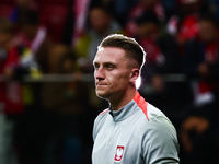 Marcin Bulka of Poland before UEFA Nations League football match Poland - Croatia at National Stadium in Warsaw, Poland on October 15, 2024....