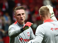 Marcin Bulka of Poland before UEFA Nations League football match Poland - Croatia at National Stadium in Warsaw, Poland on October 15, 2024....