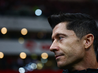 Robert Lewandowski of Poland before UEFA Nations League football match Poland - Croatia at National Stadium in Warsaw, Poland on October 15,...