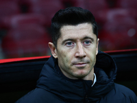 Robert Lewandowski of Poland before UEFA Nations League football match Poland - Croatia at National Stadium in Warsaw, Poland on October 15,...