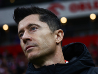 Robert Lewandowski of Poland before UEFA Nations League football match Poland - Croatia at National Stadium in Warsaw, Poland on October 15,...