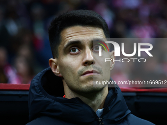 Bartosz Kapustka of Poland before UEFA Nations League football match Poland - Croatia at National Stadium in Warsaw, Poland on October 15, 2...