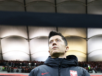 Robert Lewandowski of Poland before UEFA Nations League football match Poland - Croatia at National Stadium in Warsaw, Poland on October 15,...