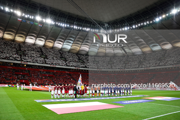 A view before UEFA Nations League football match Poland - Croatia at National Stadium in Warsaw, Poland on October 15, 2024. 