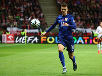 Ivan Perisic of Croatia during UEFA Nations League football match Poland - Croatia at National Stadium in Warsaw, Poland on October 15, 2024...