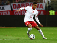 Michael Ameyaw of Poland during UEFA Nations League football match Poland - Croatia at National Stadium in Warsaw, Poland on October 15, 202...