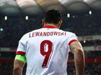 Robert Lewandowski of Poland during UEFA Nations League football match Poland - Croatia at National Stadium in Warsaw, Poland on October 15,...