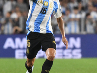 Nahuel Molina of Argentina plays during a match between Argentina and Bolivia at Estadio Mas Monumental Antonio Vespucio Liberti in Buenos A...