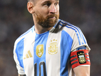 Lionel Messi of Argentina plays during a match between Argentina and Bolivia at Estadio Mas Monumental Antonio Vespucio Liberti in Buenos Ai...