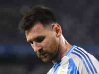 Lionel Messi of Argentina plays during a match between Argentina and Bolivia at Estadio Mas Monumental Antonio Vespucio Liberti in Buenos Ai...