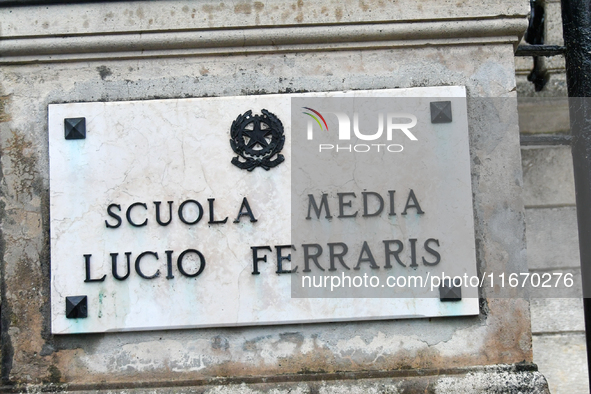 Solero School, led by Professor Patrizia Russo, is the location where she is killed by her husband Giovanni Salamone in the province of Ales...