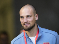 Predrag Rajkovic goalkeeper of Serbia and Al-Ittihad Club during the UEFA Nations League 2024/25 League A Group A4 match between Spain and S...