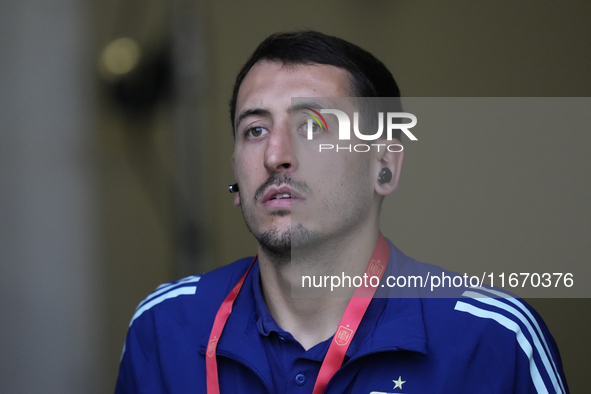 Mikel Oyarzabal centre-forward of Spain and Real Sociedad during the UEFA Nations League 2024/25 League A Group A4 match between Spain and S...