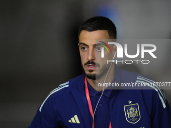 Joselu centre-forward of Spain and Al-Gharafa SC during the UEFA Nations League 2024/25 League A Group A4 match between Spain and Serbia at...