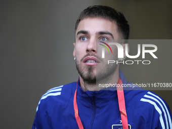 Oscar Mingueza right-back of Spain and Celta de Vigo during the UEFA Nations League 2024/25 League A Group A4 match between Spain and Serbia...