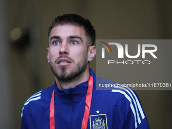 Oscar Mingueza right-back of Spain and Celta de Vigo during the UEFA Nations League 2024/25 League A Group A4 match between Spain and Serbia...